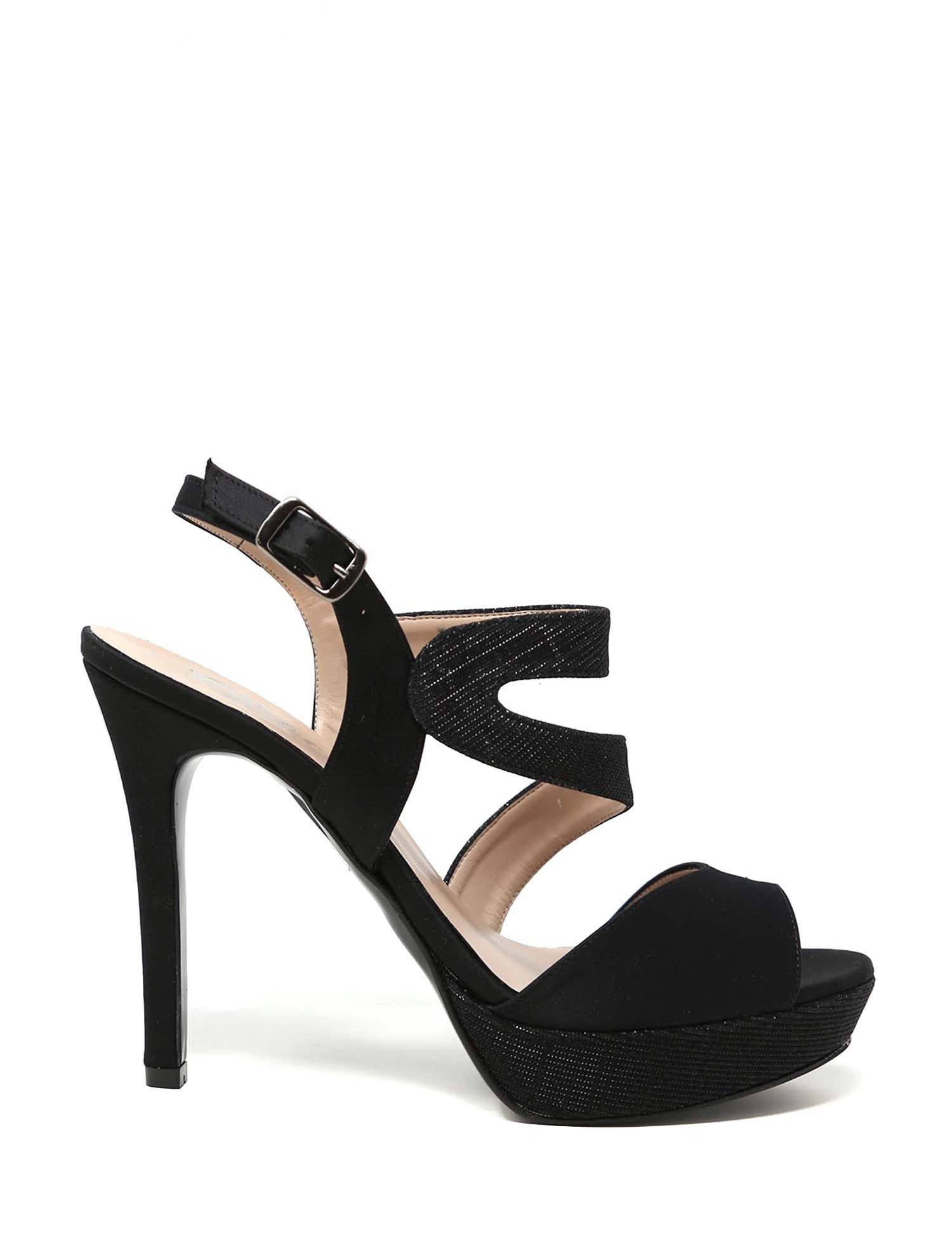 Sandali tacco Nero Grace Shoes