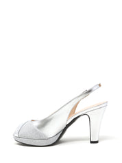 Sandali tacco Argentato Grace Shoes