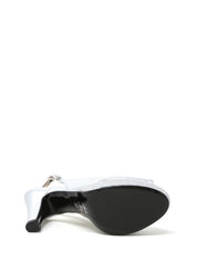 Sandali tacco Argentato Grace Shoes