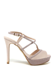 Sandali tacco Rosa Scuro Grace Shoes