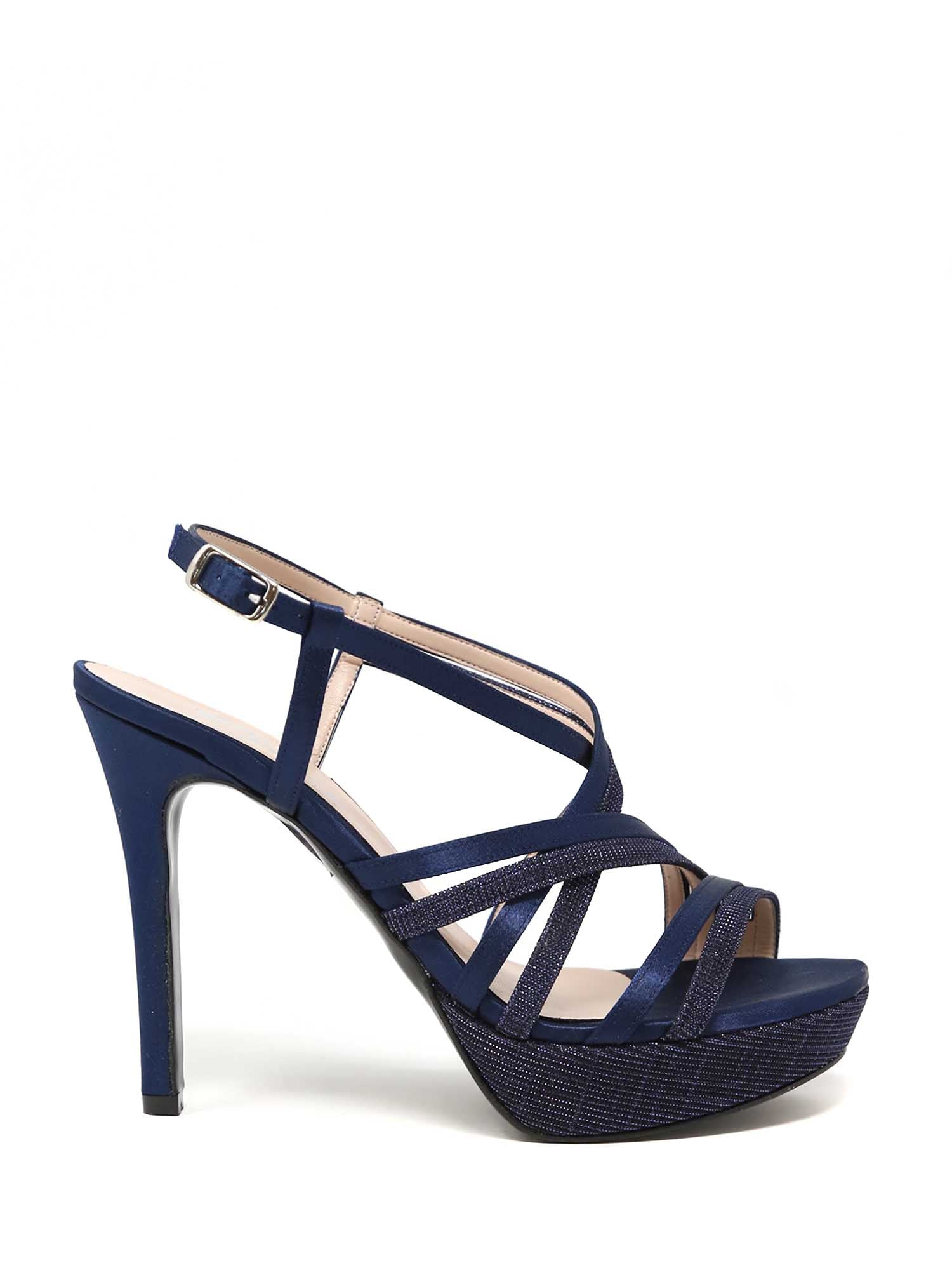 Sandali tacco Blu Grace Shoes