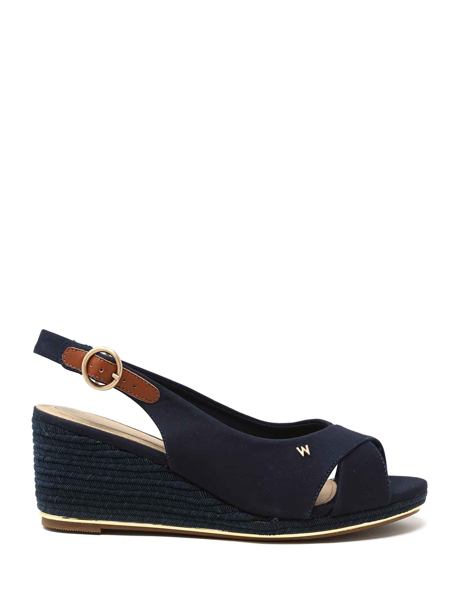 Sandali zeppa Blu Wrangler