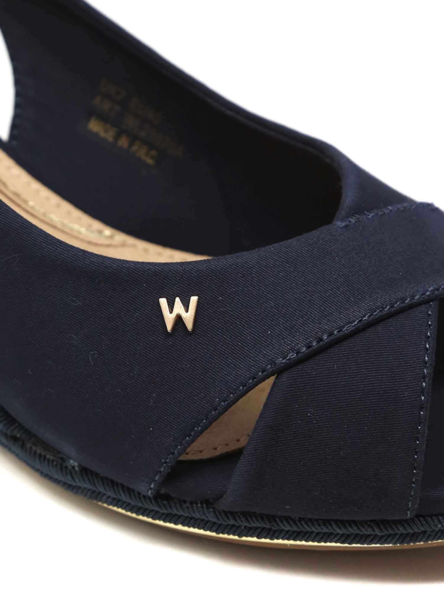 Sandali zeppa Blu Wrangler