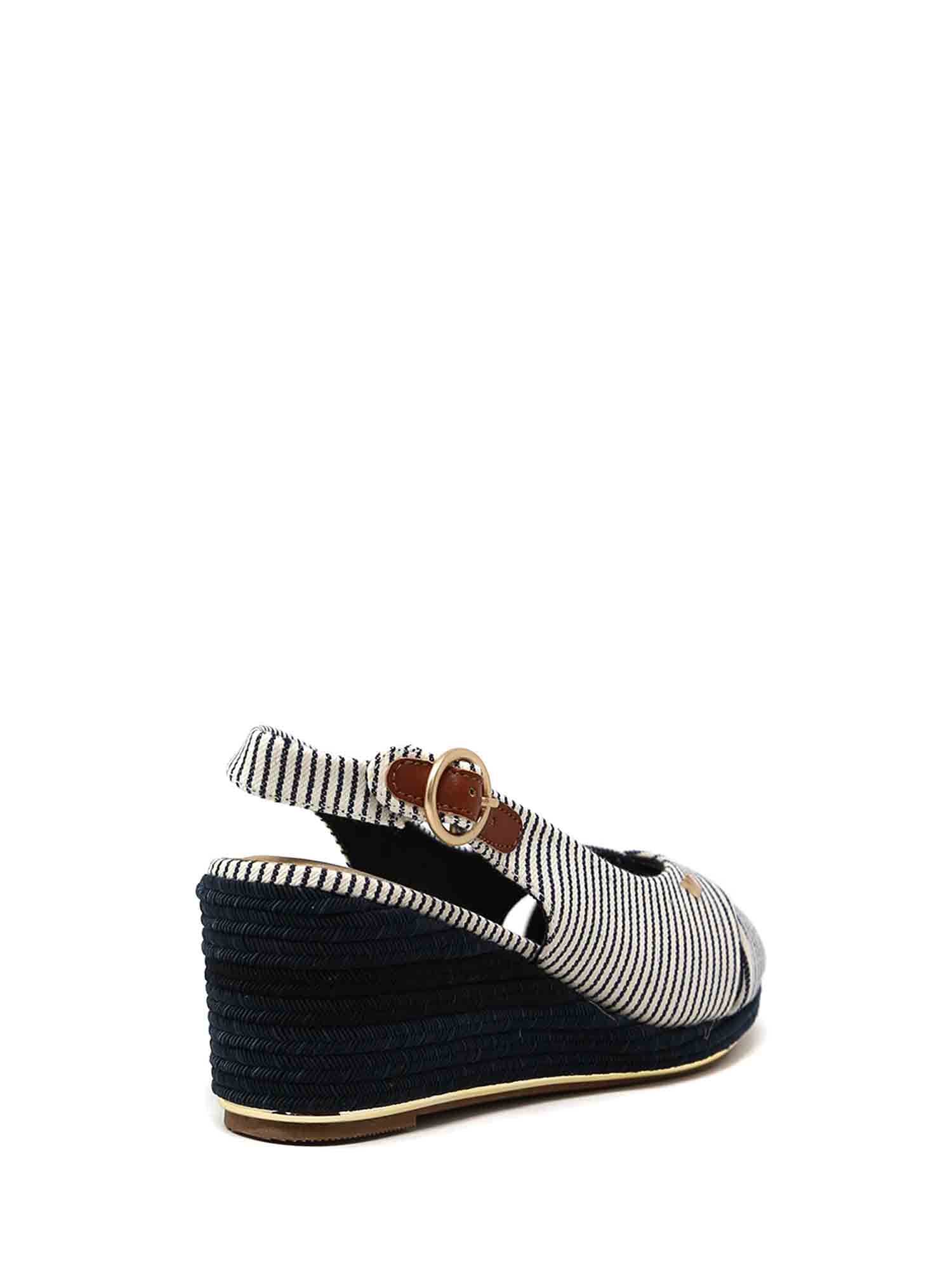 Sandali zeppa Beige Wrangler