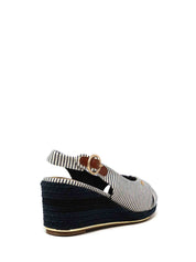 Sandali zeppa Beige Wrangler