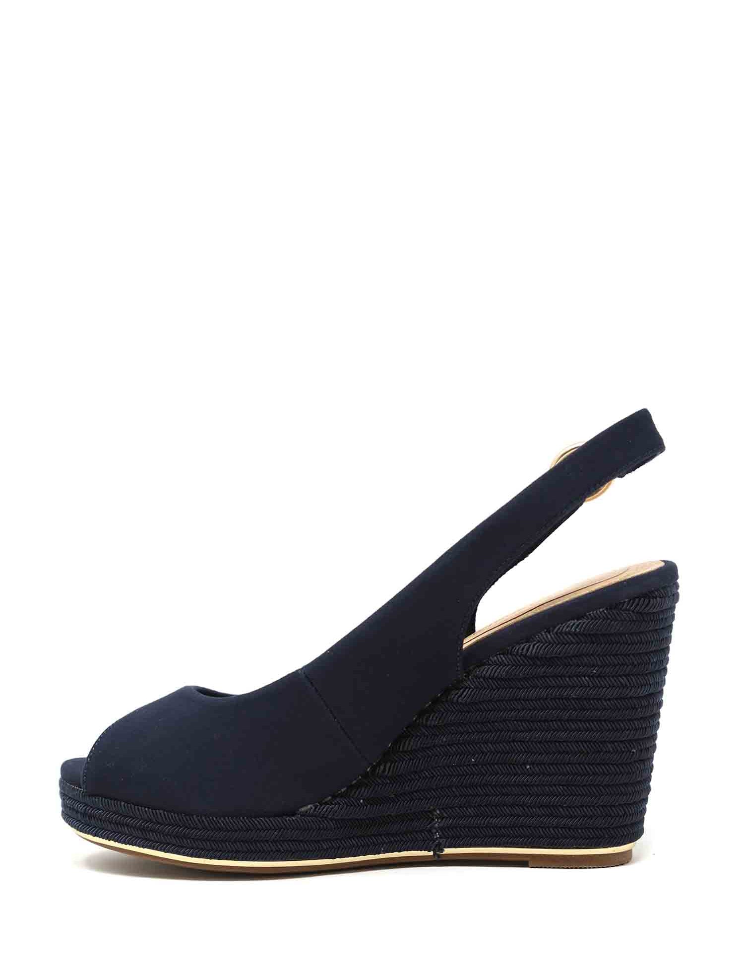 Sandali zeppa Blu Wrangler