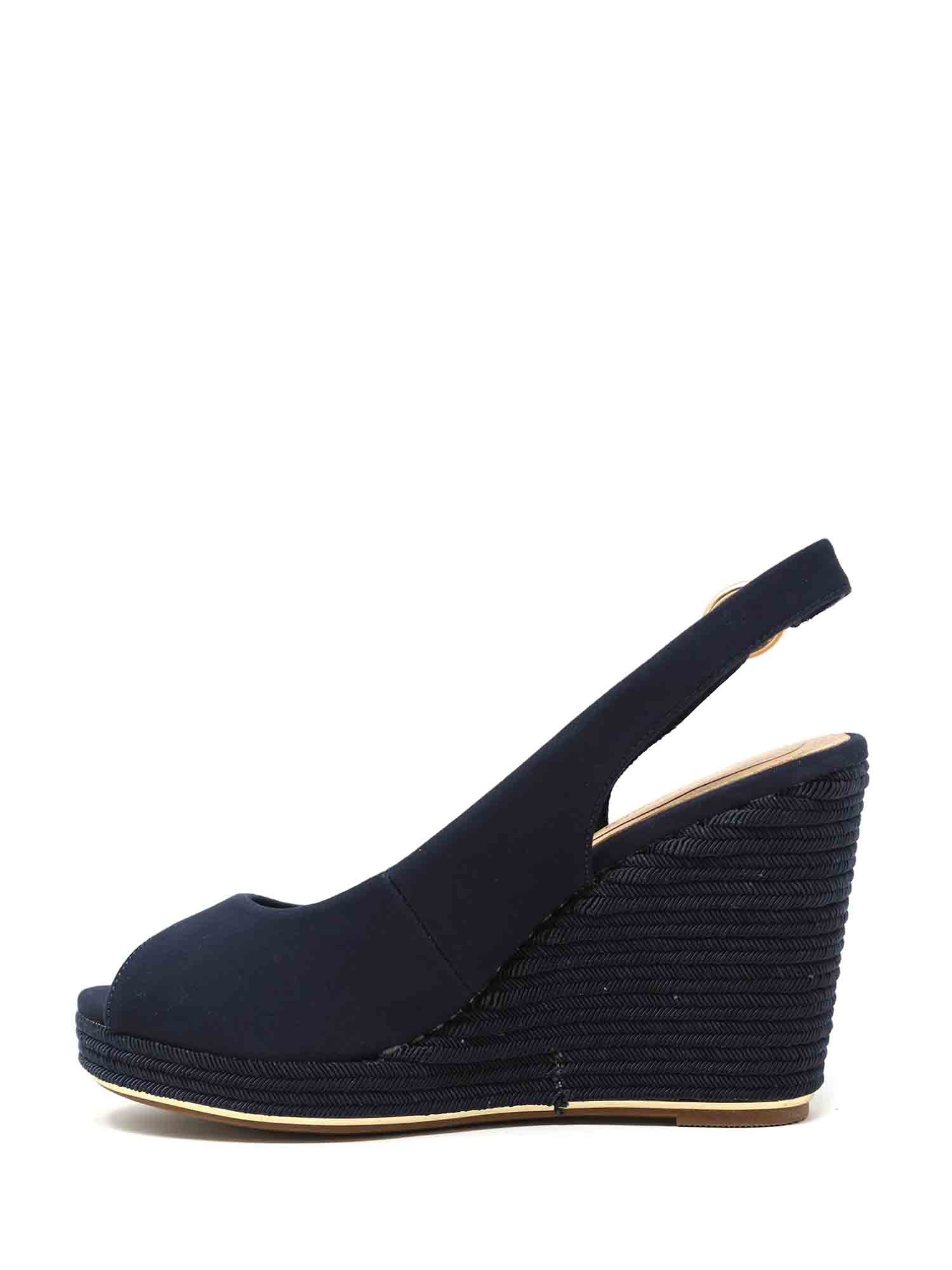 Sandali zeppa Blu Wrangler