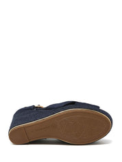 Sandali zeppa Blu Scuro Wrangler