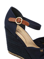 Sandali zeppa Blu Scuro Wrangler