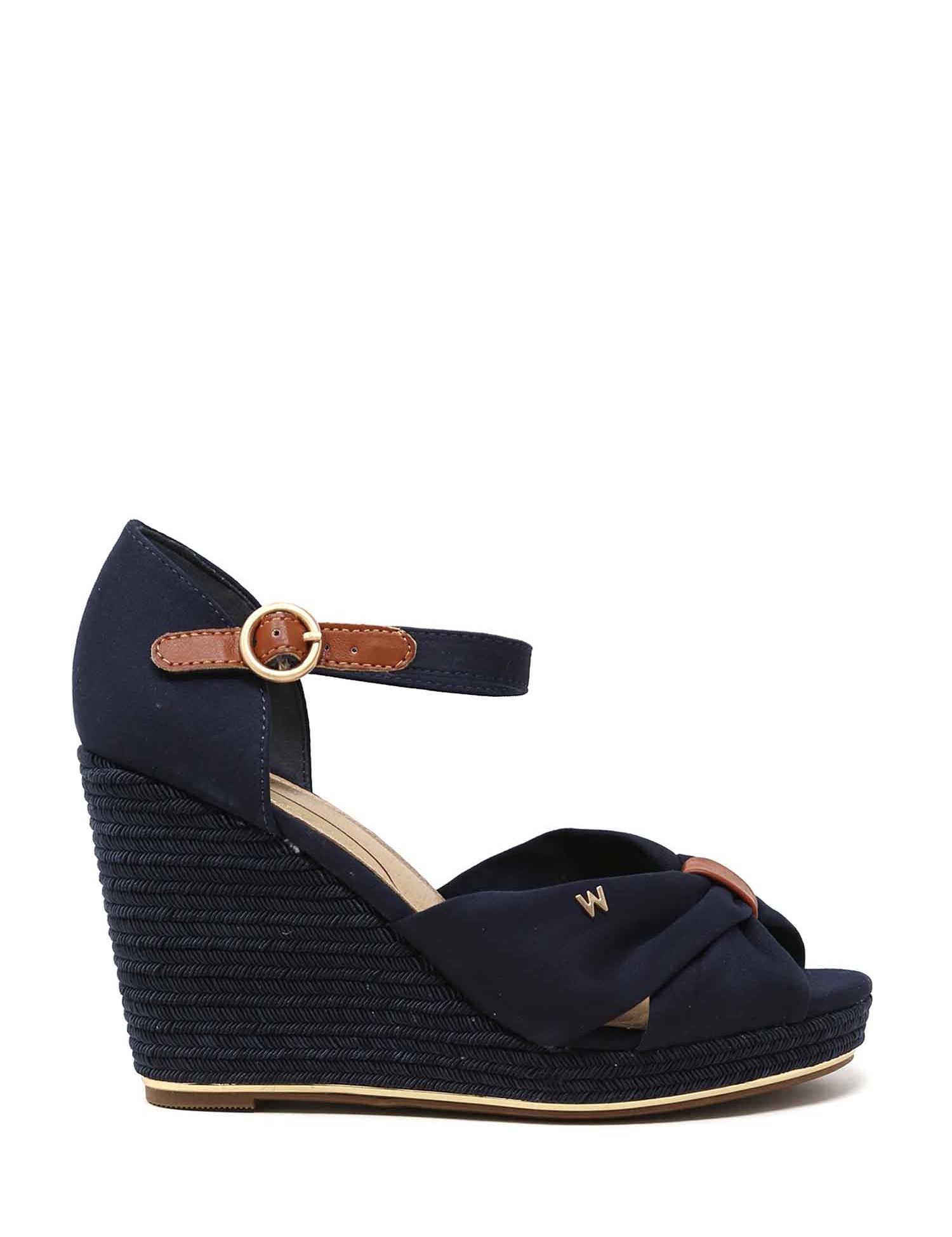 Sandali zeppa Blu Scuro Wrangler