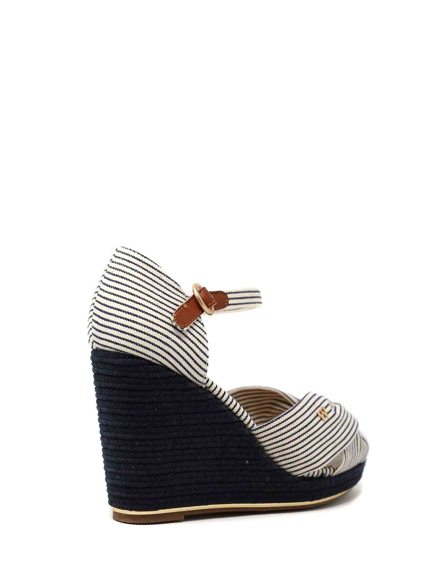 Sandali zeppa Blu Notte Wrangler