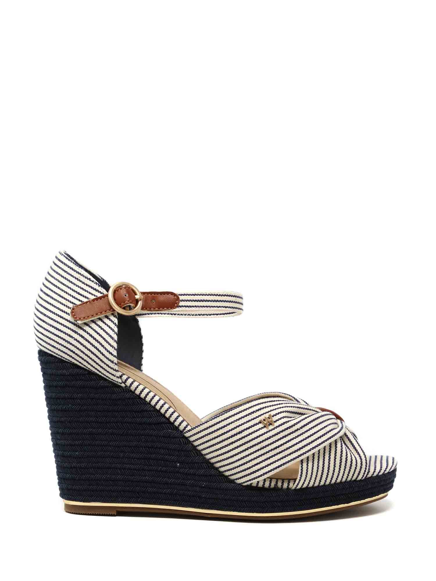 Sandali zeppa Blu Notte Wrangler