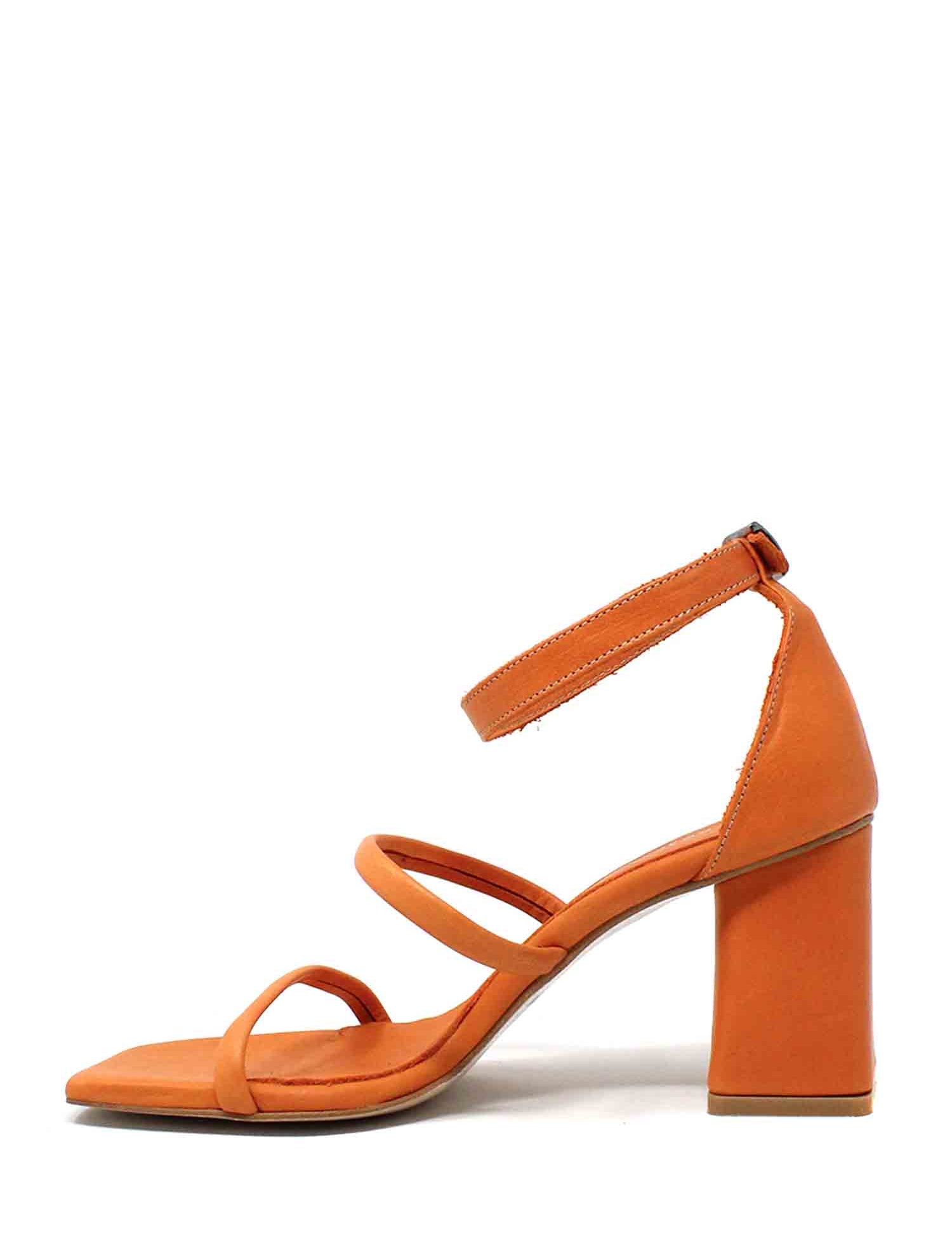 Sandali tacco Arancio Grace Shoes