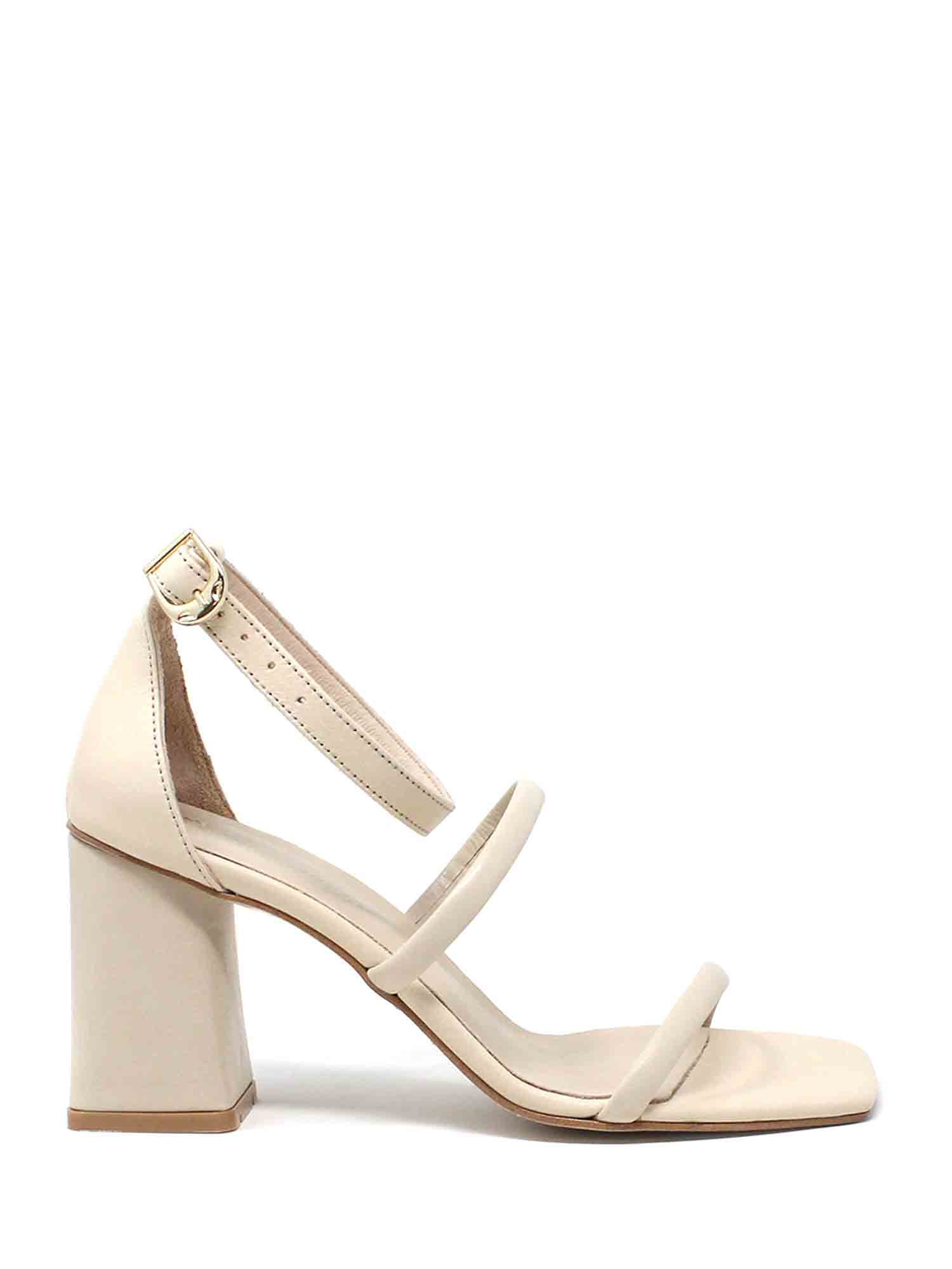 Sandali tacco Beige Grace Shoes