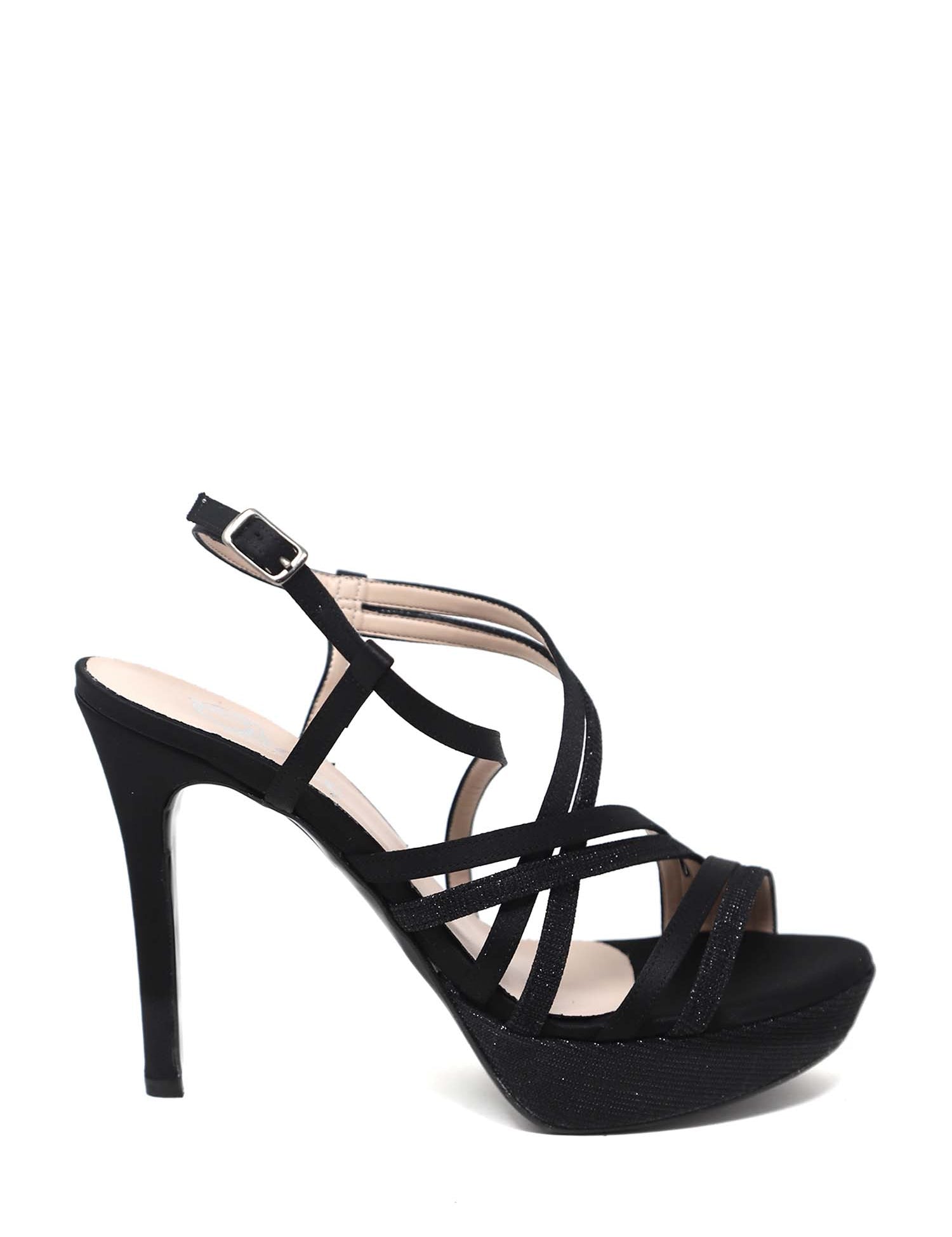 Sandali tacco Nero Grace Shoes