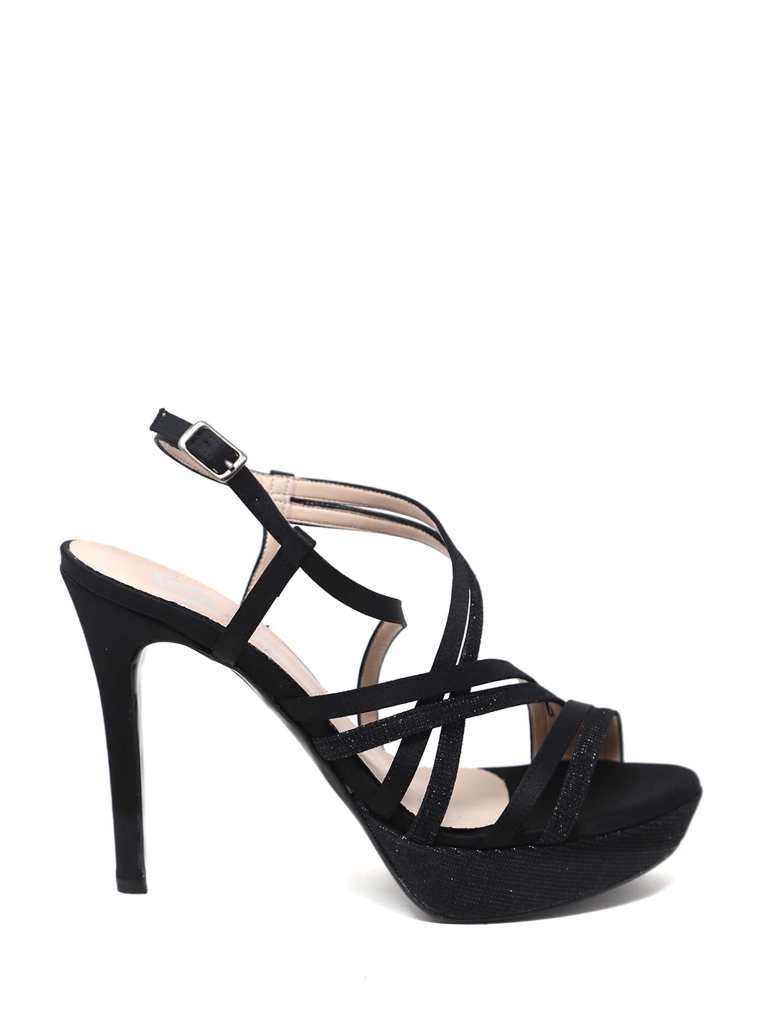 Sandali tacco Nero Grace Shoes