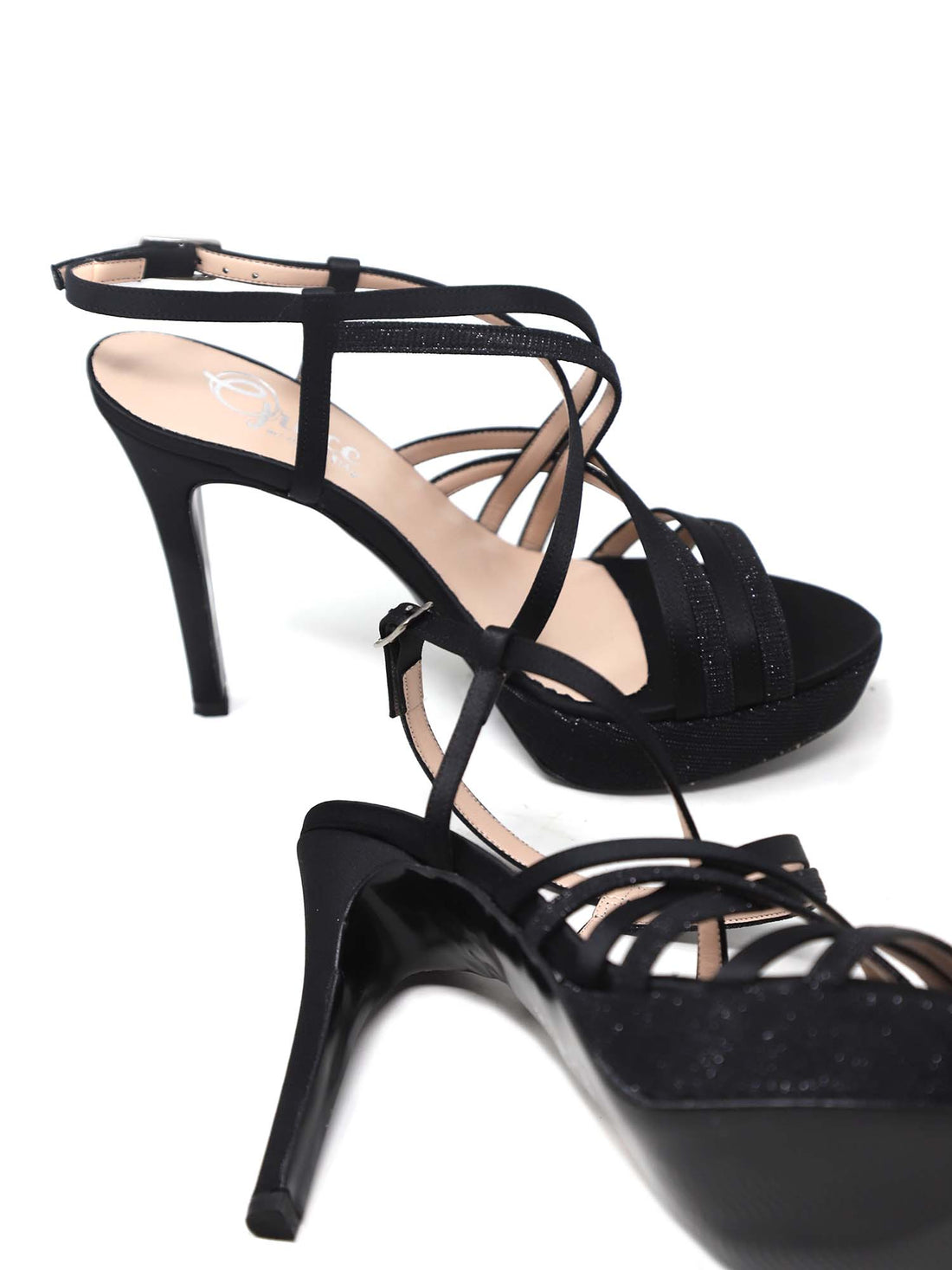 Sandali tacco Nero Grace Shoes