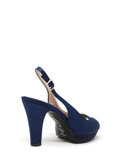 Sandali tacco Blu Grace Shoes