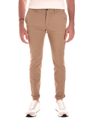 Pantaloni Beige Borgoni Milano