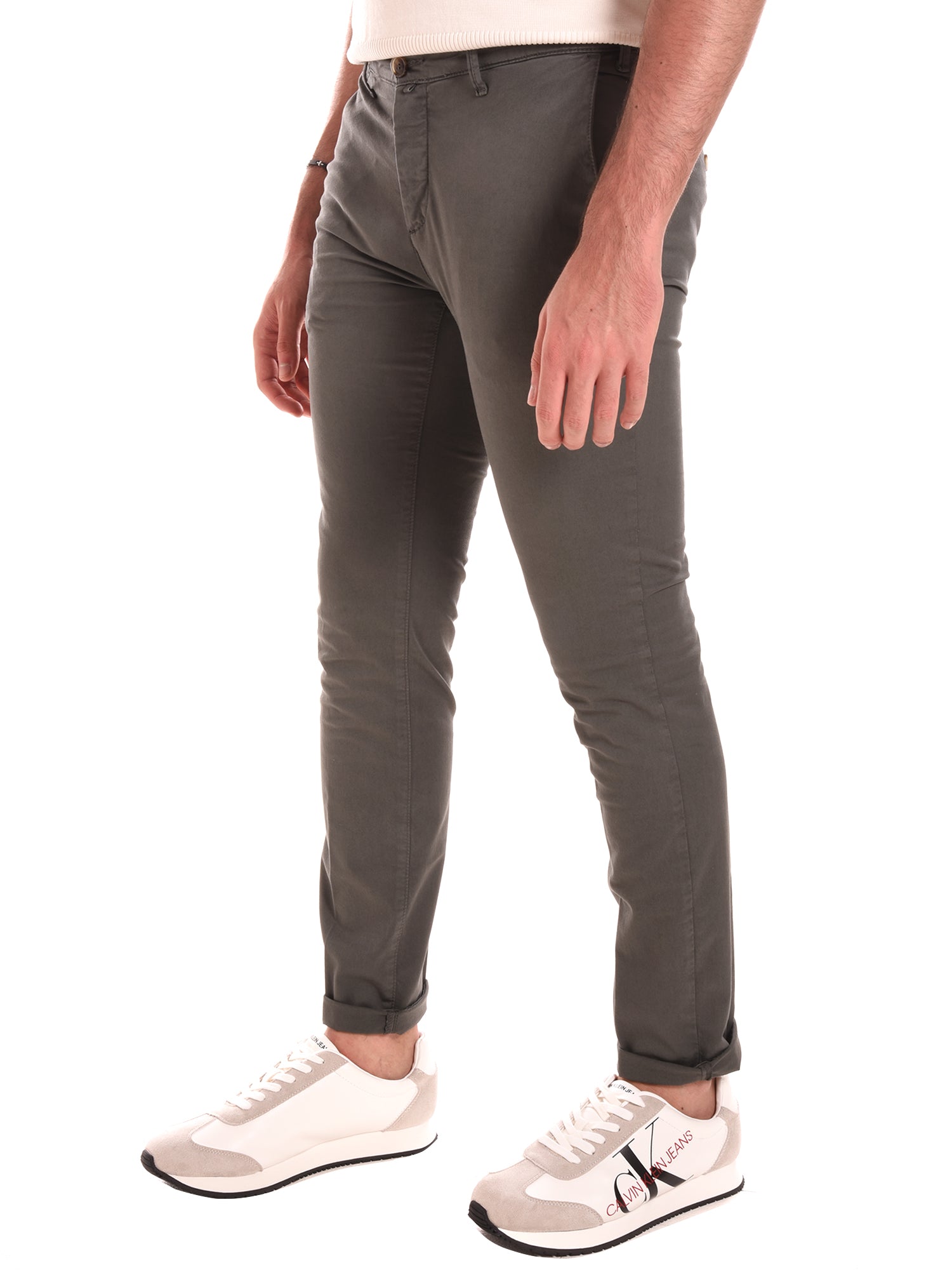 Pantaloni Verde Borgoni Milano