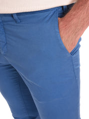 Pantaloni Blu Borgoni Milano