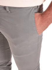 Pantaloni Grigio Borgoni Milano