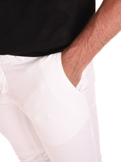 Pantaloni Bianco Borgoni Milano