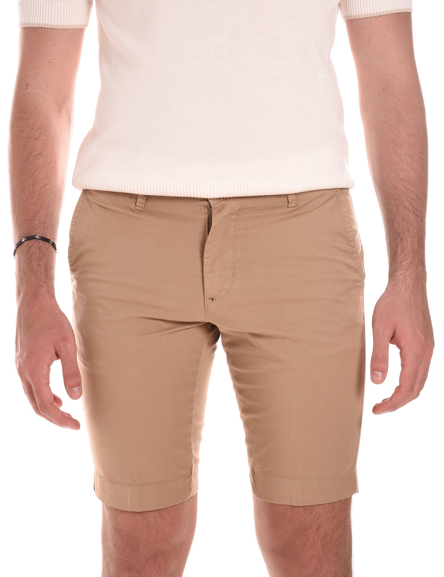 Bermuda Marrone Chiaro Borgoni Milano