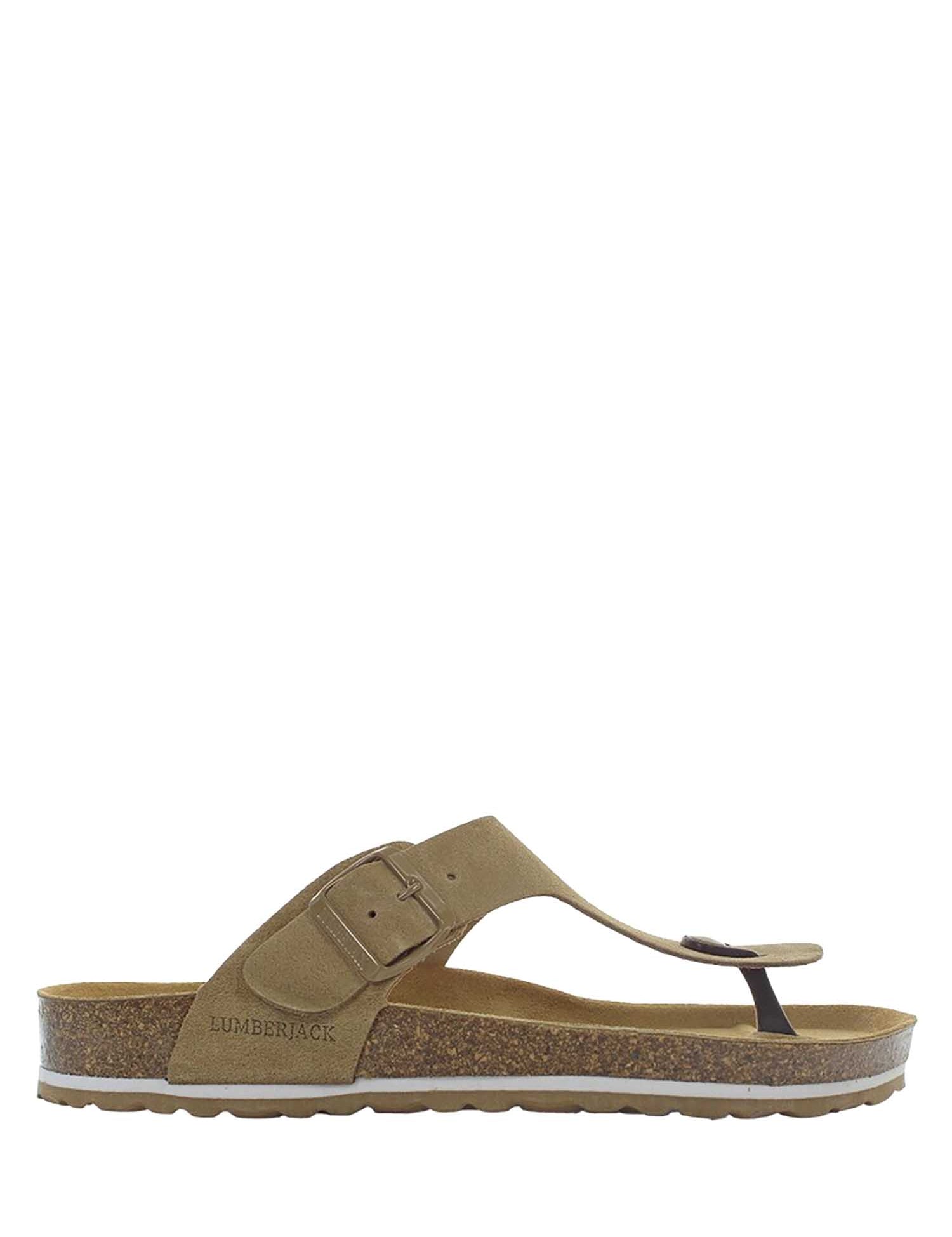 Infradito Beige Lumberjack