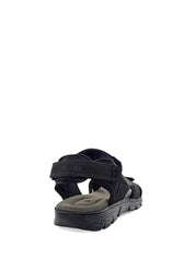 Sandali con strappi Nero Lumberjack