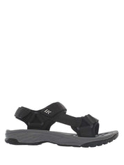 Sandali con strappi Nero Lumberjack