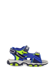 Sandali con strappi Blu Lumberjack