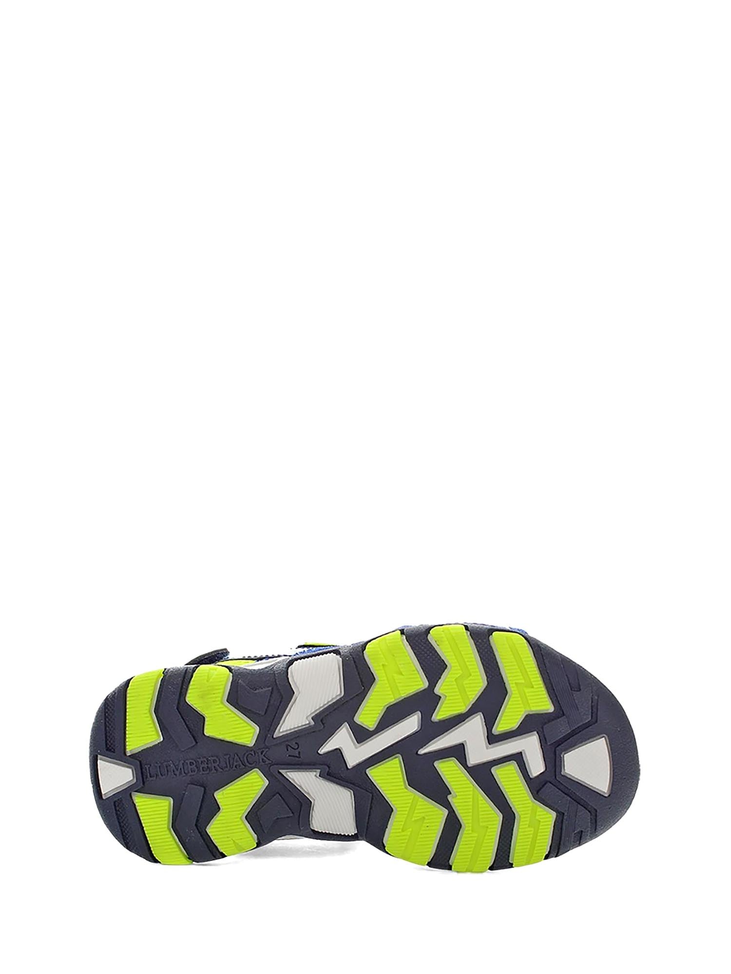 Sandali con strappi Blu Lumberjack