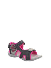 Sandali con strappi Nero Lumberjack