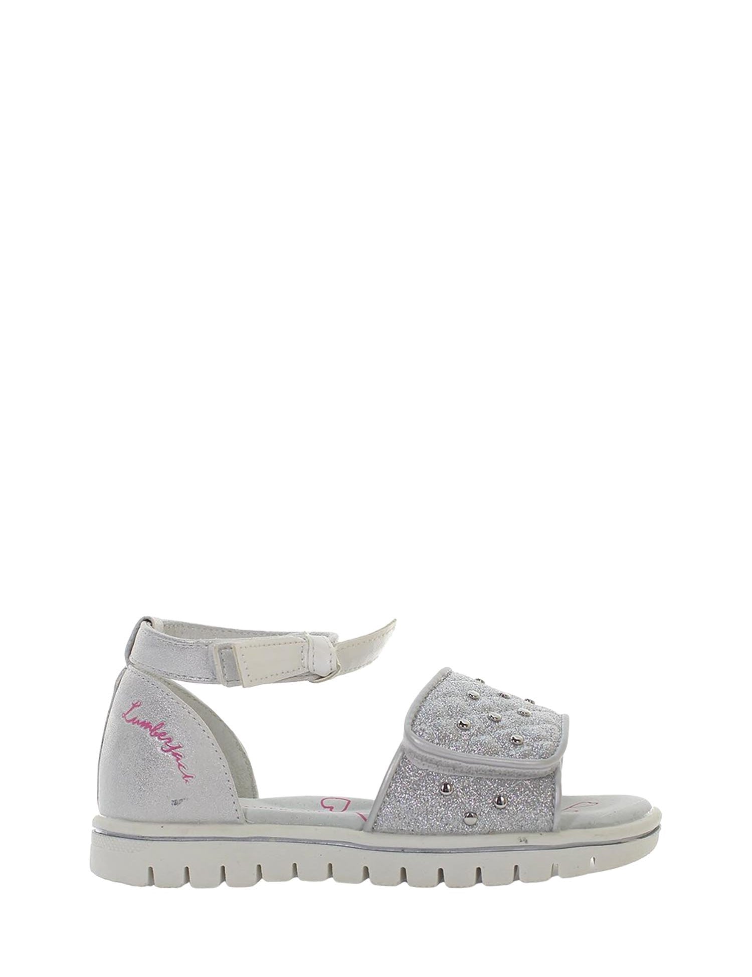 Sandali con strappi Argentato Lumberjack