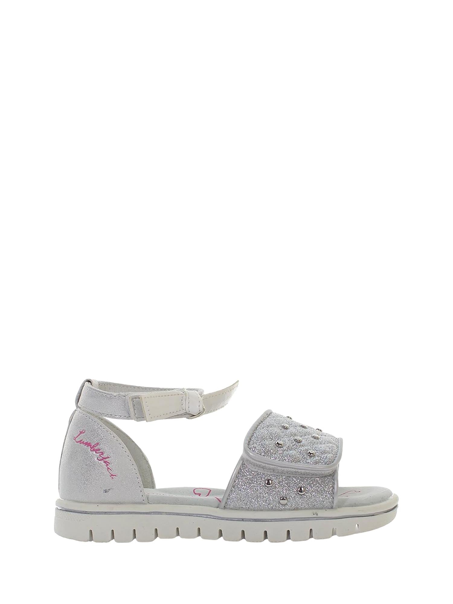 Sandali con strappi Argentato Lumberjack