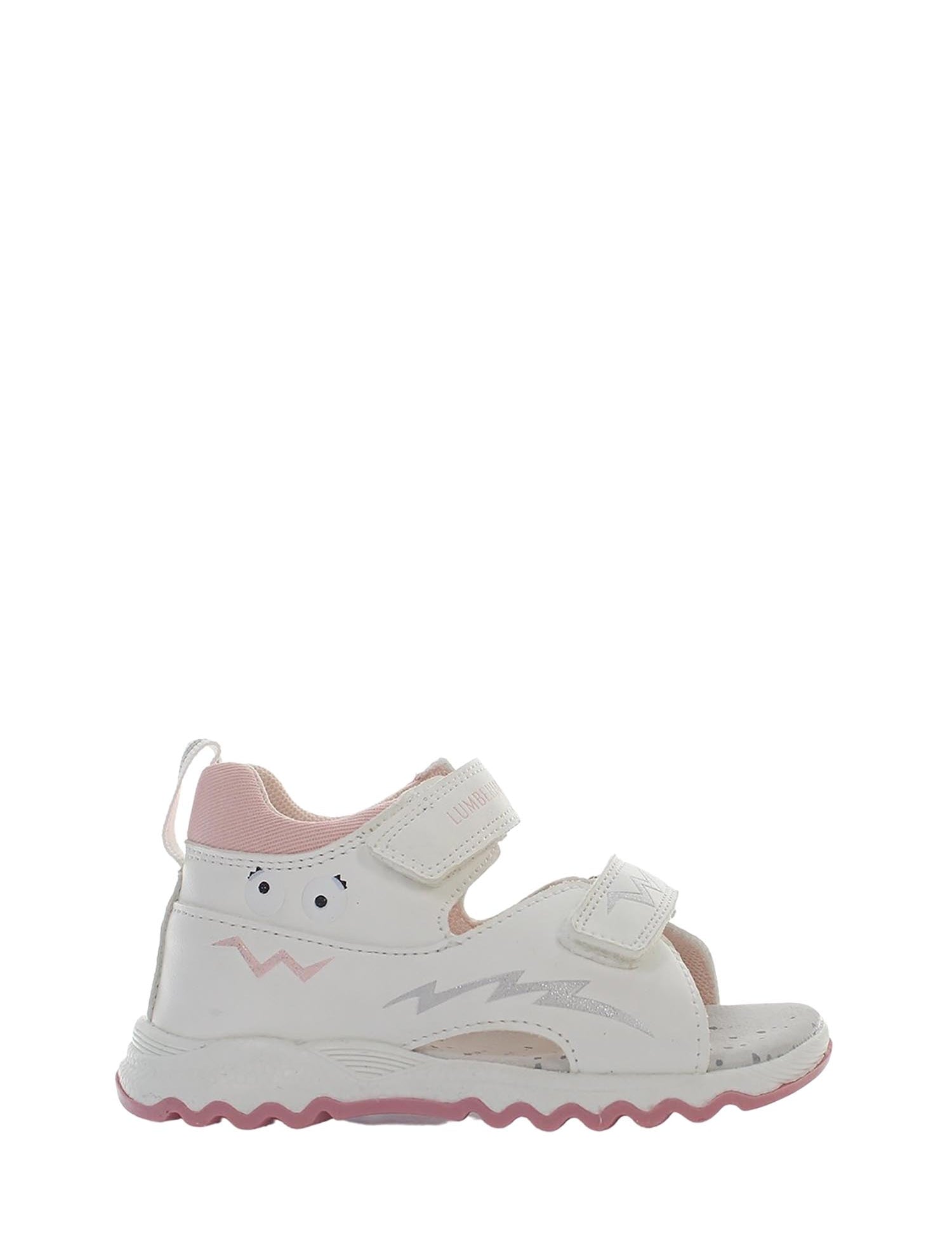 Sandali con strappi Bianco Lumberjack