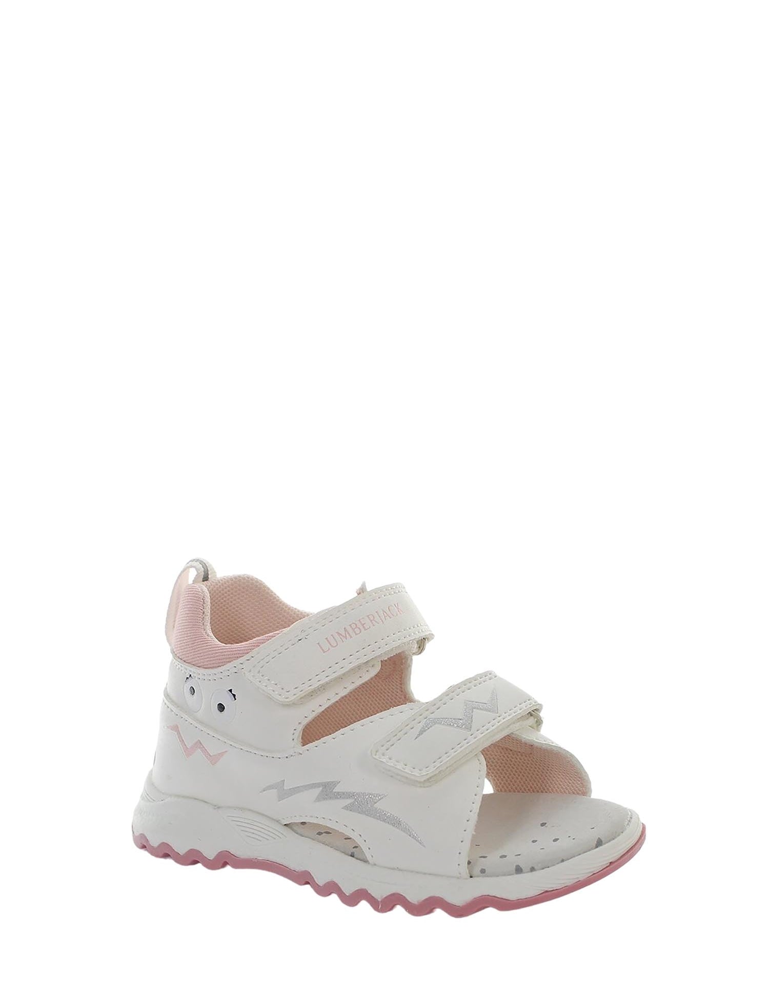 Sandali con strappi Bianco Lumberjack