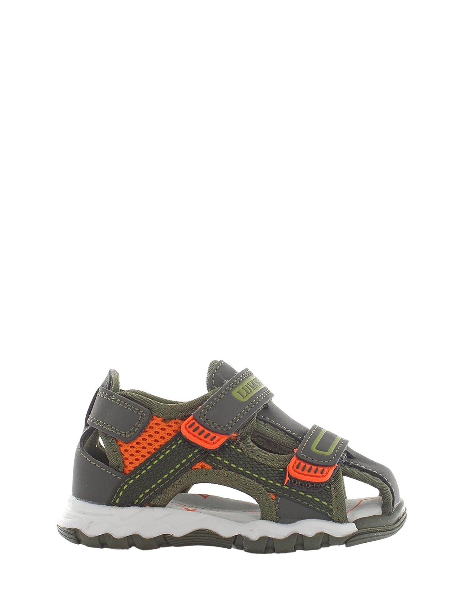 Sandali con strappi Verde Lumberjack