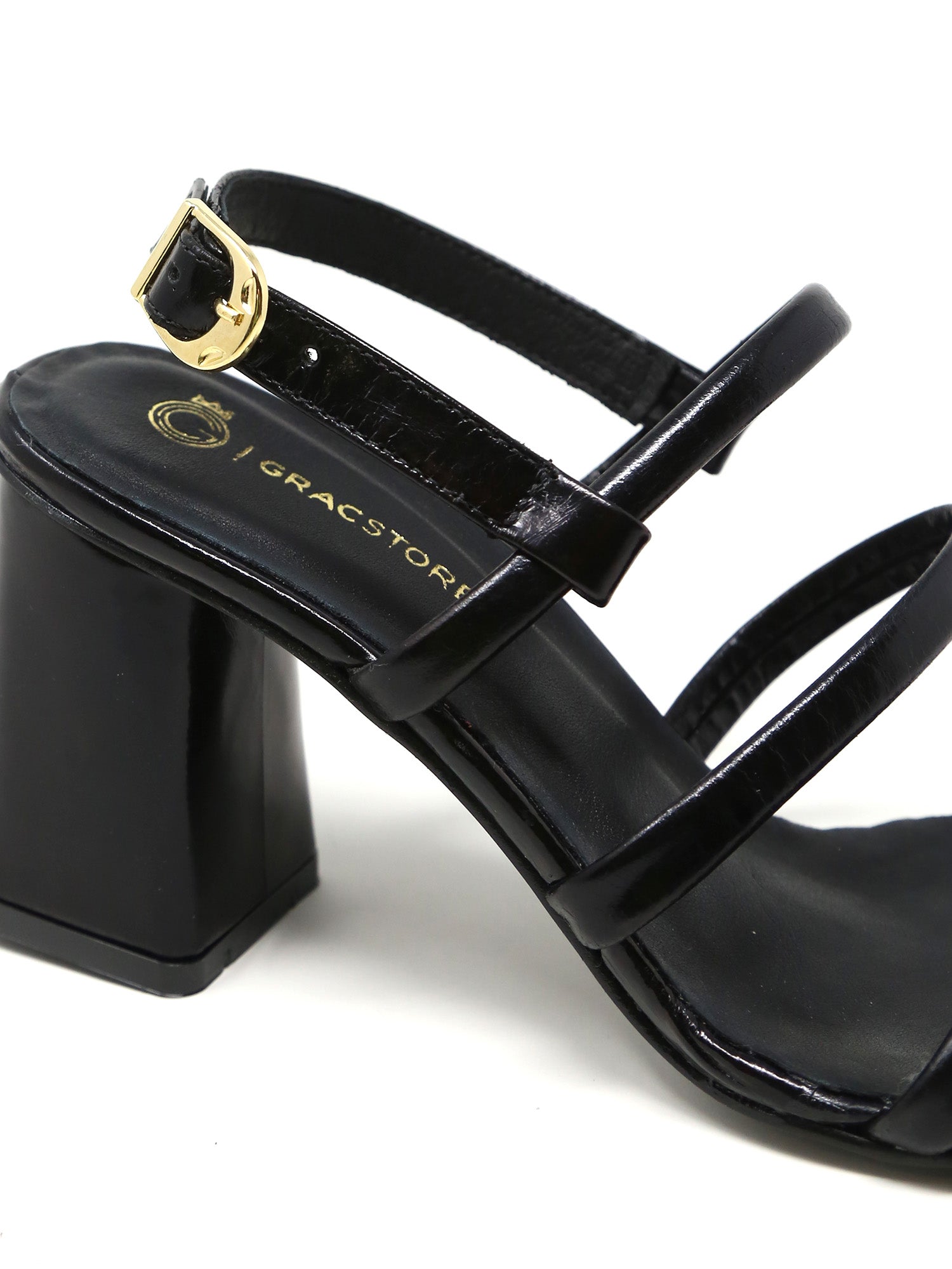 Sandali tacco Nero Grace Shoes