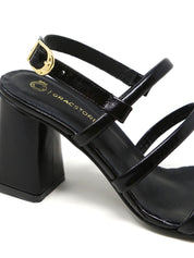 Sandali tacco Nero Grace Shoes
