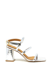 Sandali tacco Argentato Grace Shoes