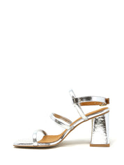 Sandali tacco Argentato Grace Shoes