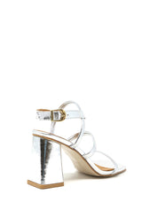 Sandali tacco Argentato Grace Shoes
