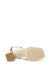 Sandali tacco Argentato Grace Shoes