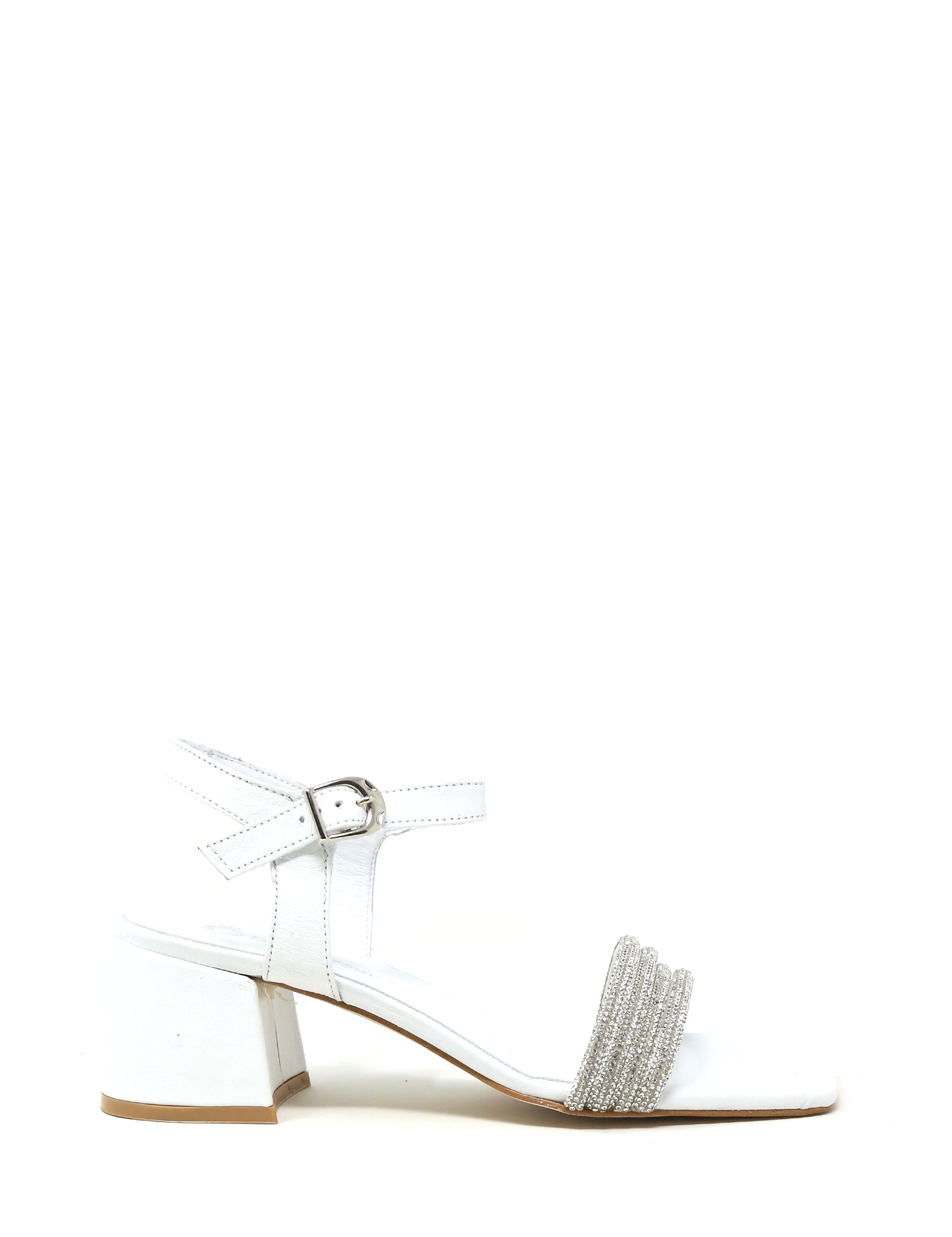 Sandali tacco Bianco Grace Shoes