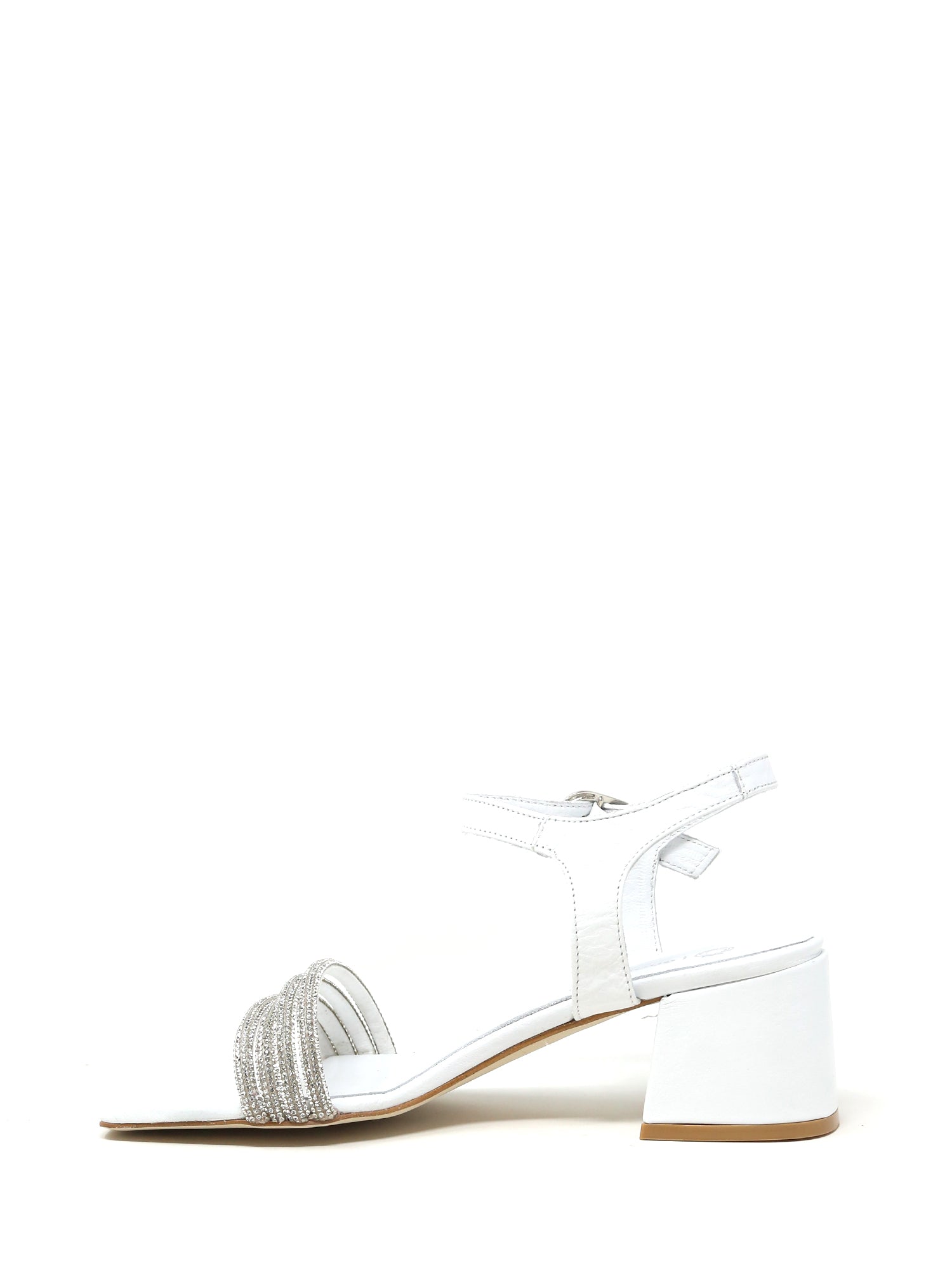 Sandali tacco Bianco Grace Shoes