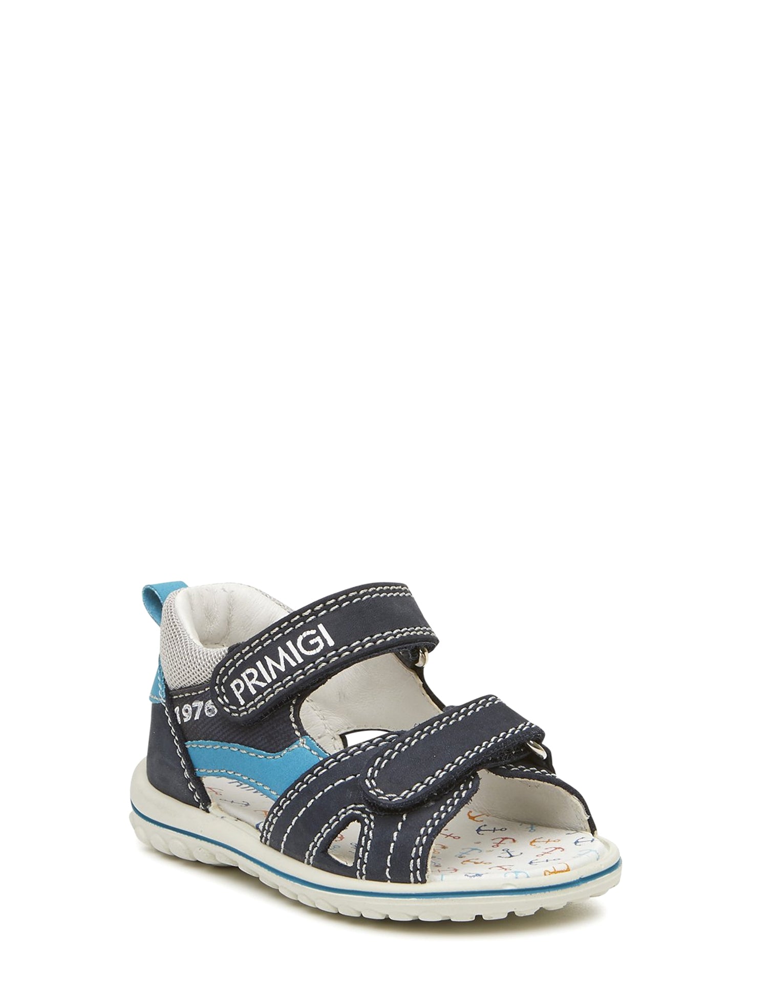 Sandali con strappi Blu Primigi