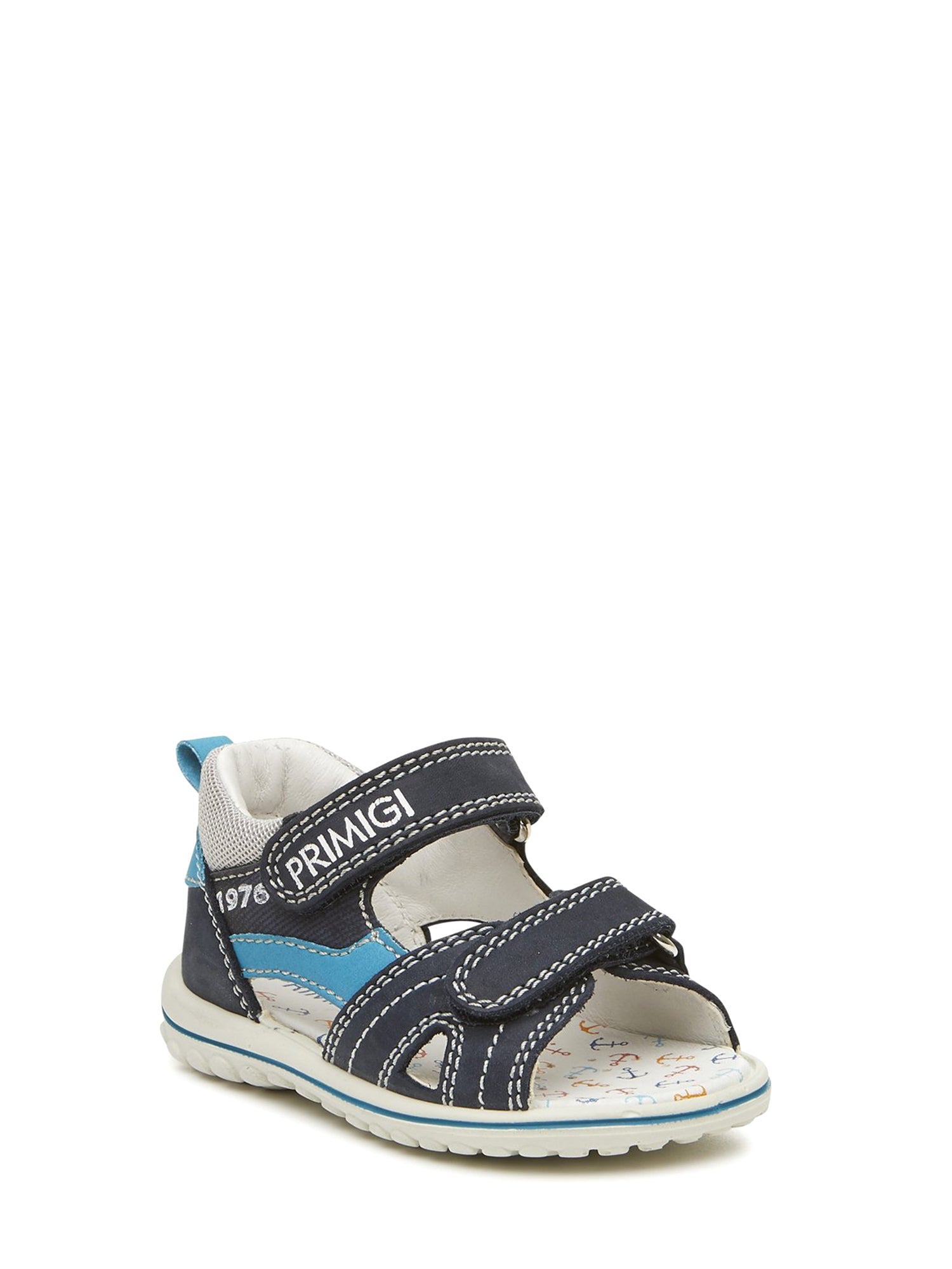 Sandali con strappi Blu Primigi