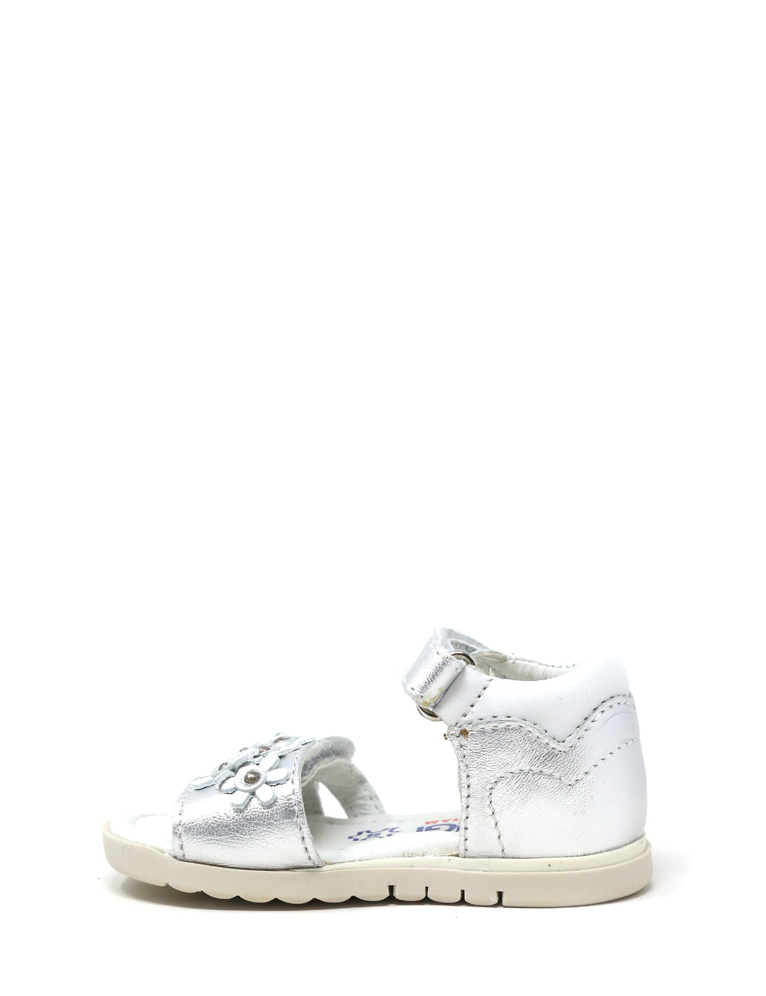 Sandali con strappi Argentato Primigi